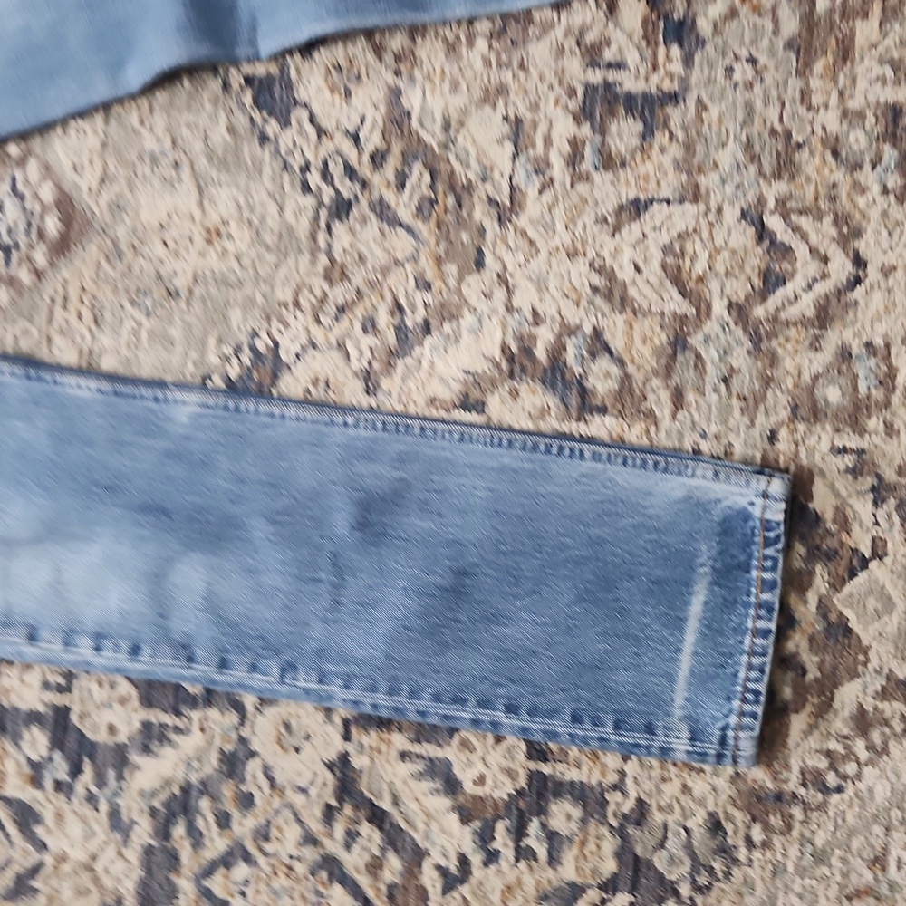 Re/done Levis Button Fly Straight Leg Jeans - Picture 6 of 10